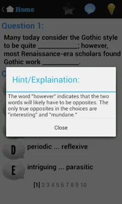 SAT Tests android App screenshot 3